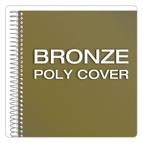 Docket Gold Planners & Project Planners, Narrow, Bronze, 8.5 X 6.75, 70 Sheets