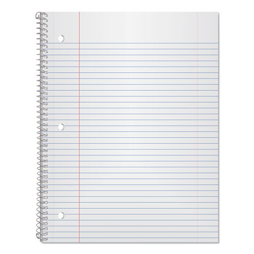 Coil-lock Wirebound Notebooks, 1 Subject, Medium-college Rule, Assorted Color Covers, 11 X 8.5, 100 Sheets