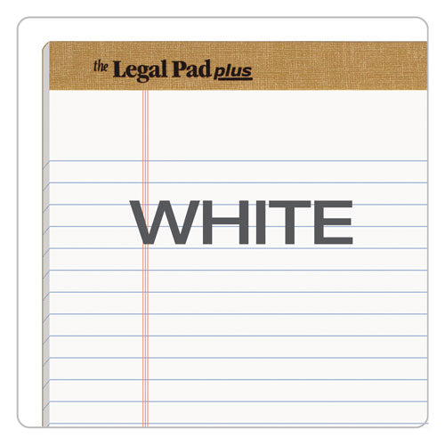 "the Legal Pad" Ruled Pads, Wide-legal Rule, 8.5 X 11.75, White, 50 Sheets, Dozen