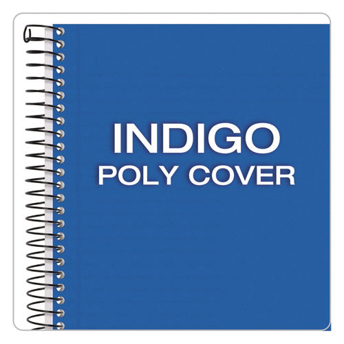 Color Notebooks, 1 Subject, Narrow Rule, Indigo Blue Cover, 8.5 X 5.5, 100 Sheets