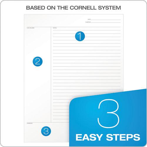 Focusnotes Steno Book, Pitman Rule, 6 X 9, White, 80 Sheets
