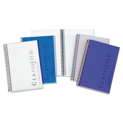 Color Notebooks, 1 Subject, Narrow Rule, Orchid Cover, 8.5 X 5.5, 100 Sheets