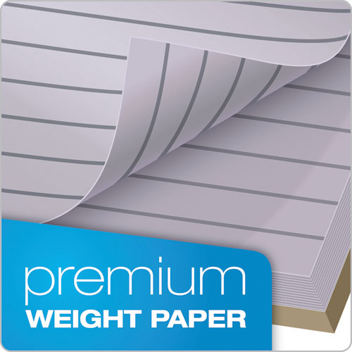 Color Notebooks, 1 Subject, Narrow Rule, Orchid Cover, 8.5 X 5.5, 100 Sheets