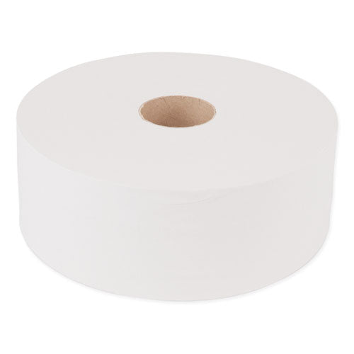 Advanced Jumbo Roll Bath Tissue, Septic Safe, 1-ply, White, 3.48" X 2247 Ft, 6 Rolls-carton