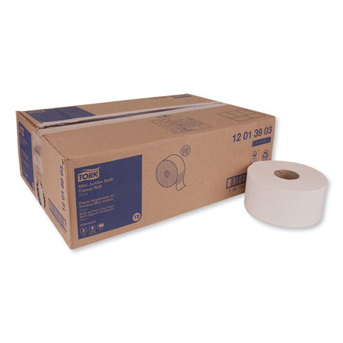 Advanced Jumbo Bath Tissue, Septic Safe, 1-ply, White, 3.48" X 1200 Ft ,12 Rolls-carton