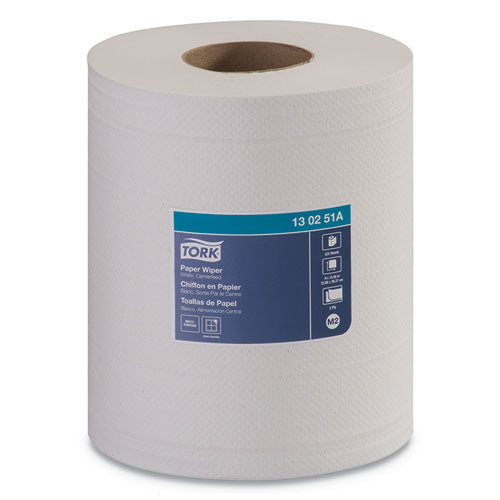 Paper Wiper, Centerfeed, 2-ply, 9 X 13, White, 800-roll, 2 Rolls-carton