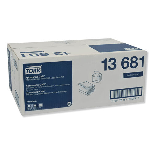 Premium Xpressnap Interfold Dispenser Napkins, 2-ply,8.5x8.5,white,500-pk,8pk-ct