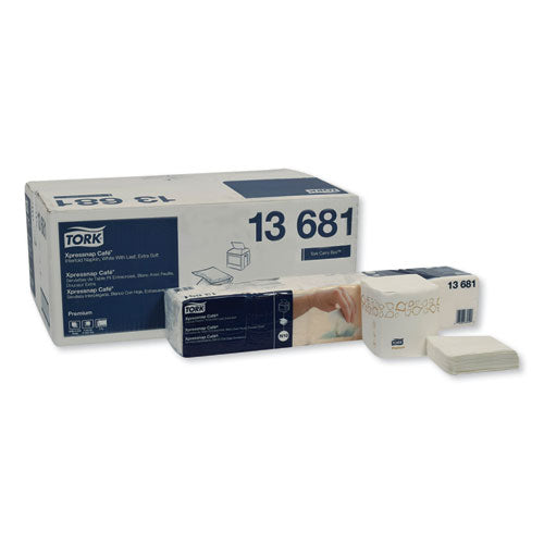 Premium Xpressnap Interfold Dispenser Napkins, 2-ply,8.5x8.5,white,500-pk,8pk-ct