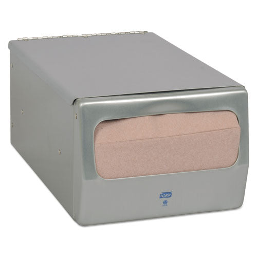 Masterfold Napkin Dispenser, 7.62 X 11.75 X 5.63, Brushed Steel