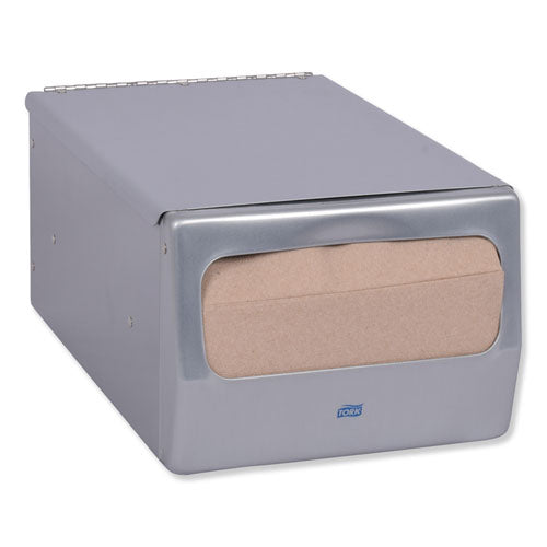 Masterfold Napkin Dispenser, 7.62 X 11.75 X 5.63, Brushed Steel