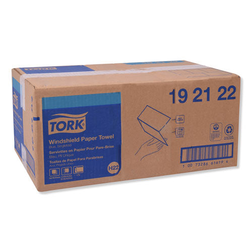 Windshield Towel, 9.13 X 10.25, Blue, 140-pack, 16 Packs-carton