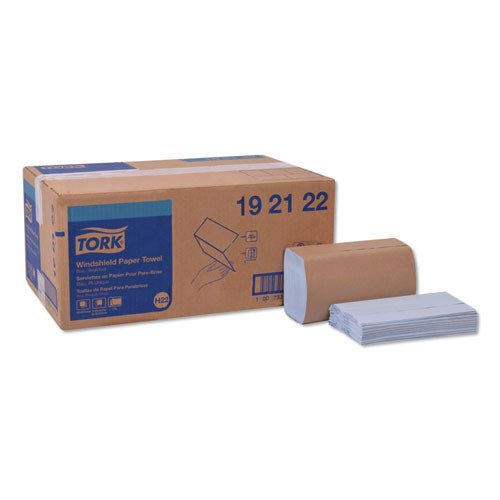 Windshield Towel, 9.13 X 10.25, Blue, 140-pack, 16 Packs-carton