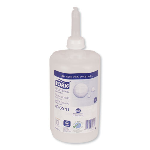 Premium Extra Mild Liquid Soap, Unscented, 1 L, 6-carton