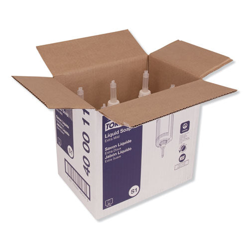Premium Extra Mild Liquid Soap, Unscented, 1 L, 6-carton