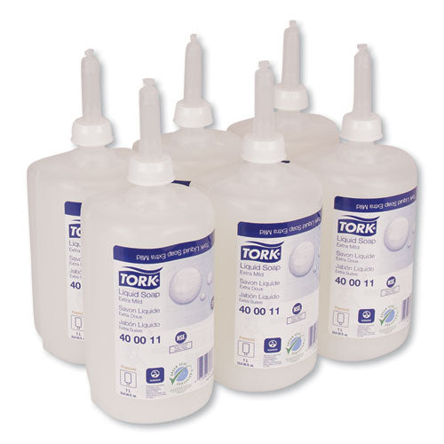 Premium Extra Mild Liquid Soap, Unscented, 1 L, 6-carton