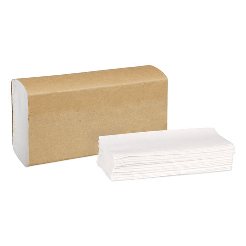 Multifold Towels, 9.13 X 9.5, Natural White, 250-pack, 16 Packs-carton
