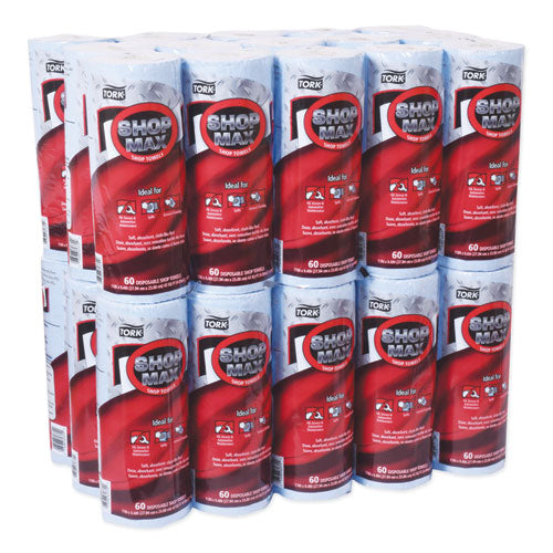 Advanced Shopmax Wiper 450, 11 X 9.4, Blue, 60-roll, 30 Rolls-carton