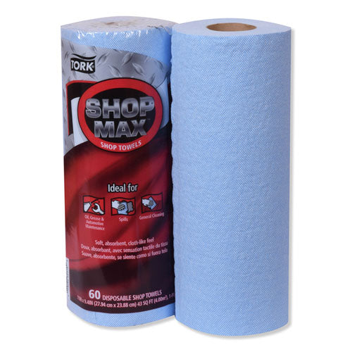 Advanced Shopmax Wiper 450, 11 X 9.4, Blue, 60-roll, 30 Rolls-carton
