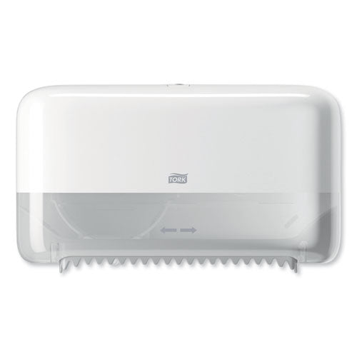 Elevation Coreless High Capacity Bath Tissue Dispenser,14.17 X 5.08 X 8.23,white