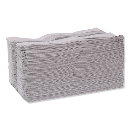 Industrial Cleaning Cloth Handy Box, 1-ply, 14 X 16.9, Gray, 280-pack