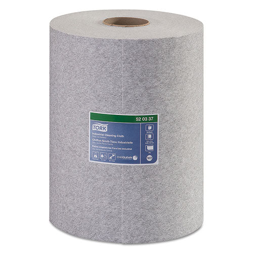 Industrial Cleaning Cloths, 1-ply, 14 X 16.9, Gray, 120-pack, 5-carton