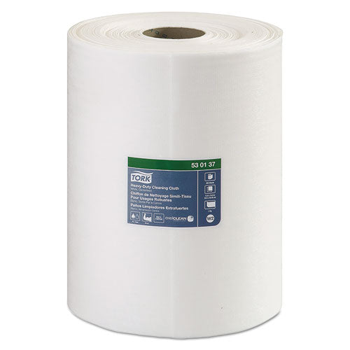 Heavy-duty Cleaning Cloth, 12.6 X 13, White, 50-pack, 6 Packs-carton