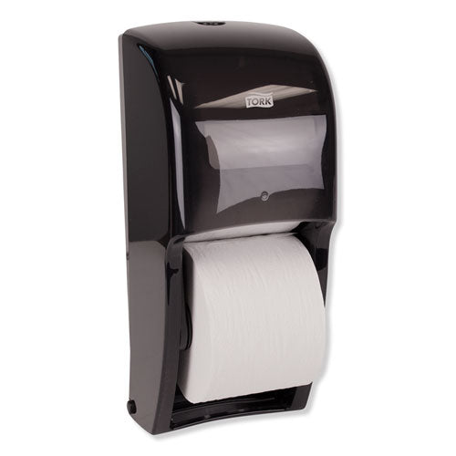 Elevation High Capacity Bath Tissue Dispenser, 6.3 X 6.46 X 14.2, Black