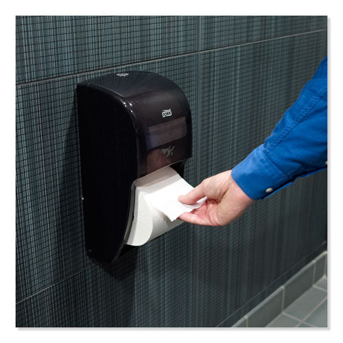 Elevation High Capacity Bath Tissue Dispenser, 6.3 X 6.46 X 14.2, Black