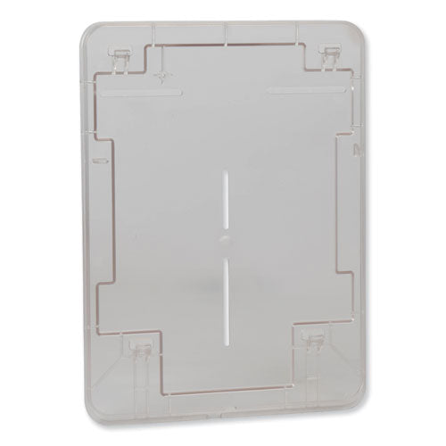 Washstation Dispenser, 12.56" X 18.09" X 10.57", Aqua-white