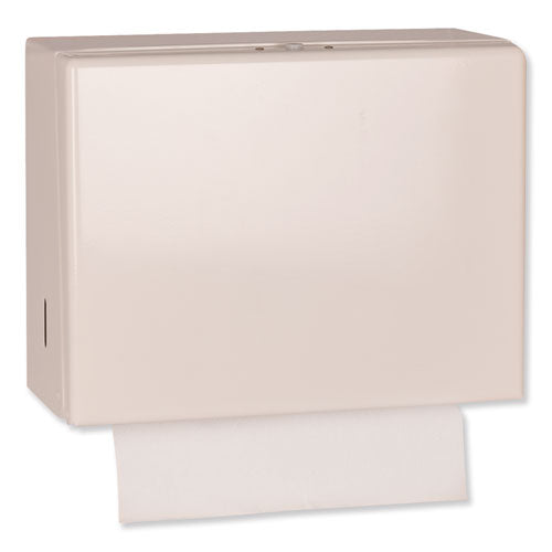 Singlefold Hand Towel Dispenser, 11.75" X 5.75" X 9.25", White