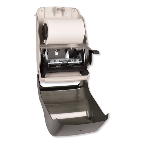 Hand Towel Roll Dispenser, 12 15-16 X 9 1-4 X 15 1-2, Smoke
