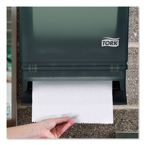 Hand Towel Roll Dispenser Push Bar, Metal-plastic, 10.5" X 8.75" X 15.75", Gray