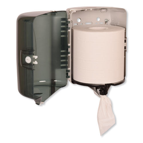 Centerfeed Hand Towel Dispenser, 10.125 X 10 X 12.75, Smoke