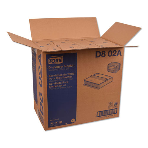 Advanced Masterfold Dispenser Napkins, 1-ply,12" X 17", White, 6000-ct