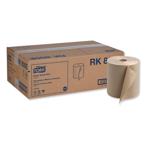 Universal Hardwound Roll Towel, 7.88" X 800 Ft, Natural, 6-carton