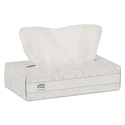 Universal Facial Tissue, 2-ply, White, 100 Sheets-box, 30 Boxes-carton