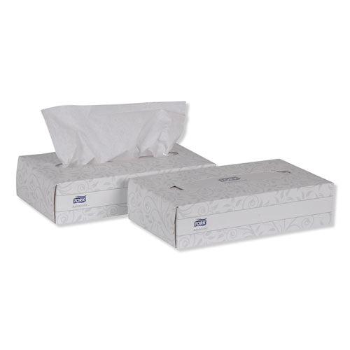 Advanced Facial Tissue, 2-ply, White, Flat Box, 100 Sheets-box, 30 Boxes-carton