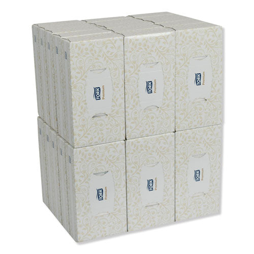 Premium Facial Tissue, 2-ply, White, 100 Sheets-box, 30 Boxes-carton