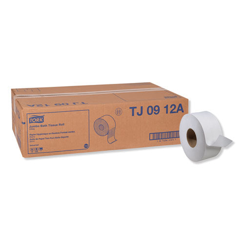 Universal Jumbo Bath Tissue, Septic Safe, 1-ply, White, 3.48" X 2,000 Ft, 12 Roll-carton