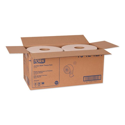 Universal Jumbo Bath Tissue, Septic Safe, 1-ply, White, 3.48" X 4,000 Ft, 6-carton