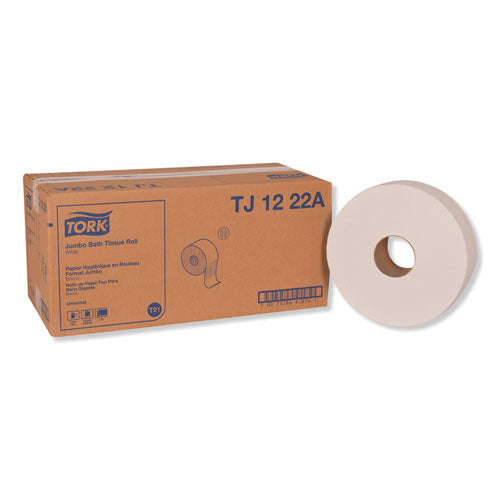 Universal Jumbo Bath Tissue, Septic Safe, 2-ply, White, 3.48" X 2,000 Ft, 6-carton