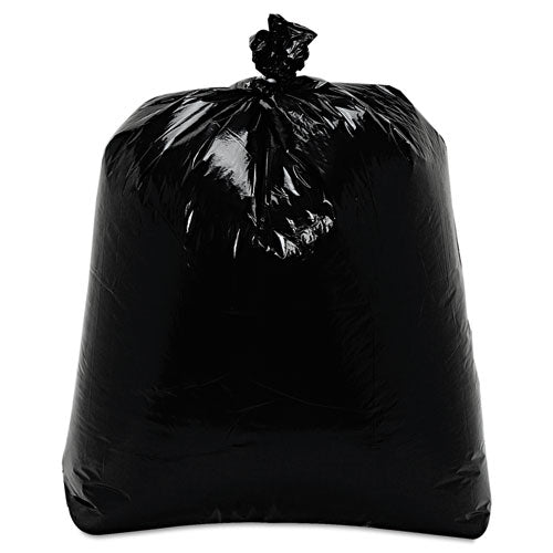 Low-density Can Liners, 33 Gal, 1.3 Mil, 23" X 39", Black, 100-carton