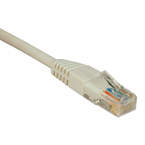 Cat5e 350mhz Molded Patch Cable, Rj45 (m-m), 25 Ft., White