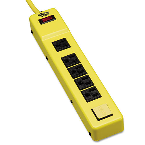 Power It! Safety Power Strip, 6 Outlets, 6 Ft Cord And Clip, Safety Covers