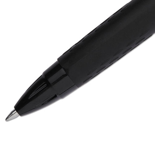 207 Blx Series Retractable Gel Pen, 0.7 Mm, Black Ink, Translucent Black Barrel