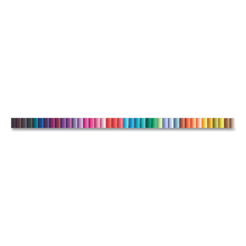 Emott Ever Fine Porous Point Pens, Fine 0.4 Mm, Assorted Ink, White Barrel, 40-pack