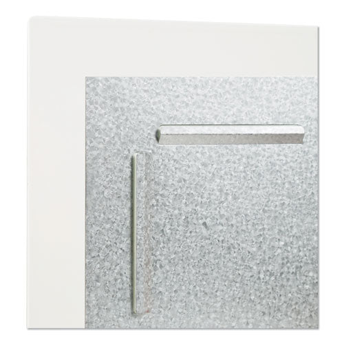 Floating Glass Ghost Grid Dry Erase Board, 36 X 24, White