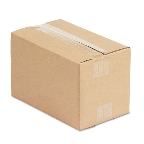 Fixed-depth Shipping Boxes, Regular Slotted Container (rsc), 10" X 6" X 6", Brown Kraft, 25-bundle