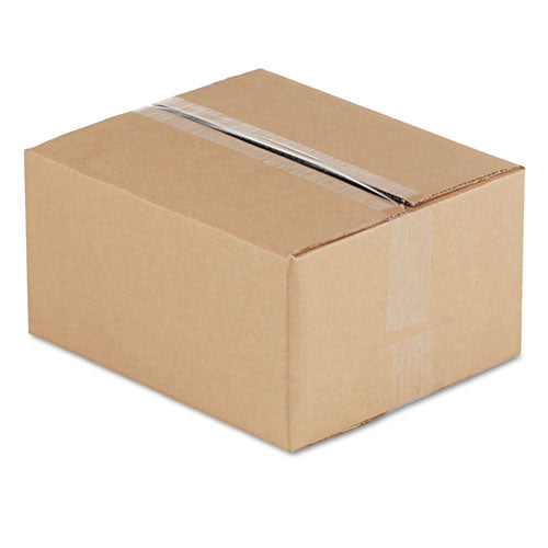 Fixed-depth Shipping Boxes, Regular Slotted Container (rsc), 12" X 10" X 6", Brown Kraft, 25-bundle