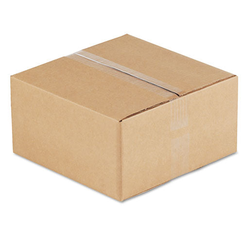 Fixed-depth Shipping Boxes, Regular Slotted Container (rsc), 12" X 12" X 6", Brown Kraft, 25-bundle